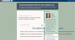 Desktop Screenshot of news.timlebon.com